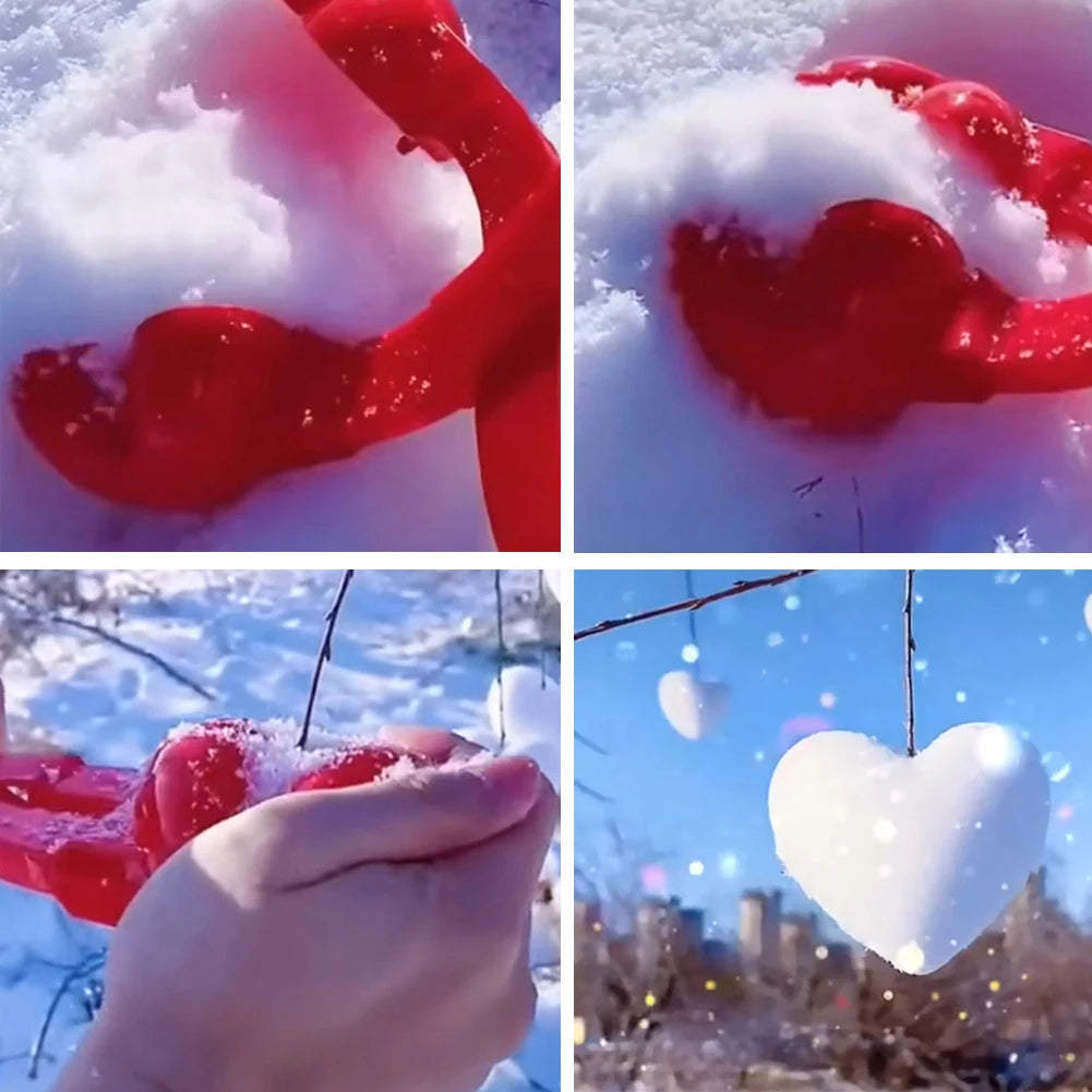 Assorted Cute Rice Molds and Snowballs Maker Clamps (4 Pcs)