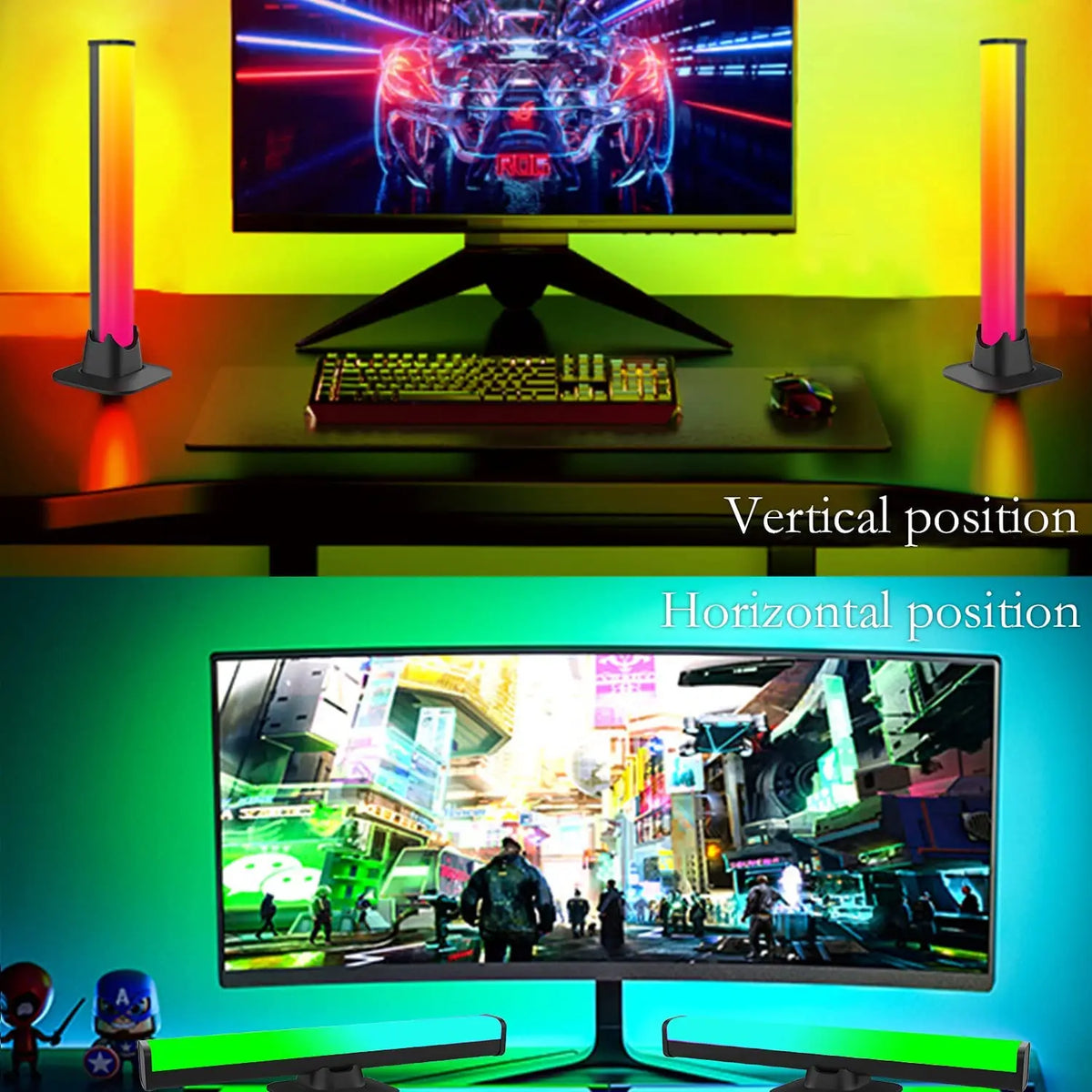 LED Reactive Music Light Bar