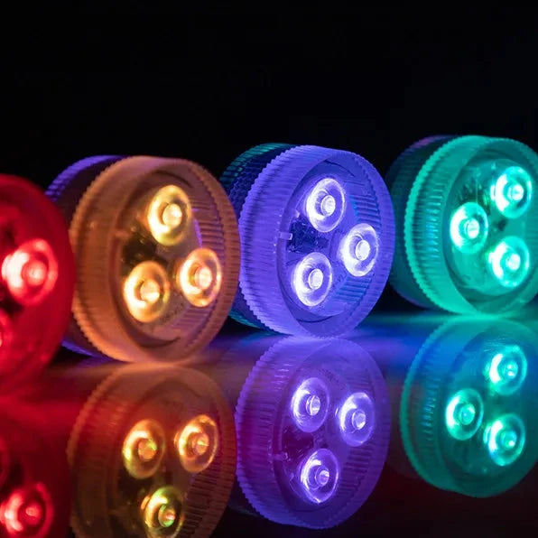 Submersible LED Pool Lights (10 Pcs)