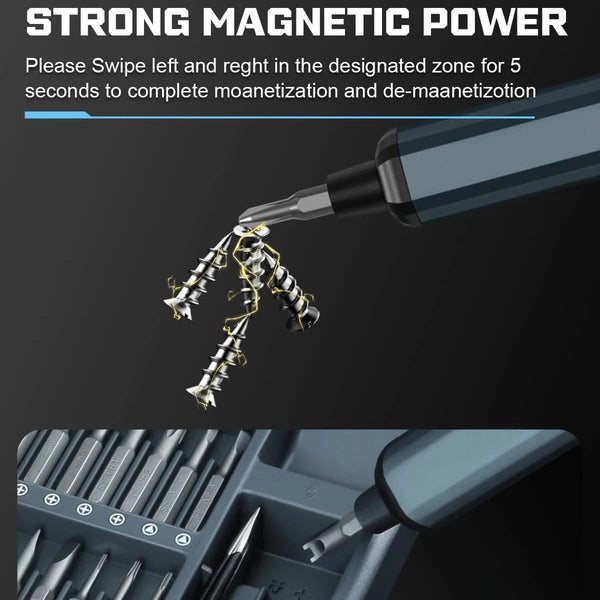 68-in-1 Mini Precision Electric Screwdriver Set