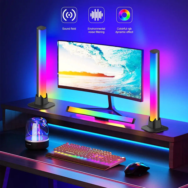 LED Reactive Music Light Bar