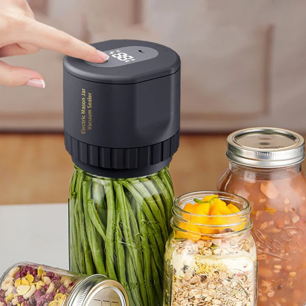 Electric Mason Jar Vacuum Sealer Kit