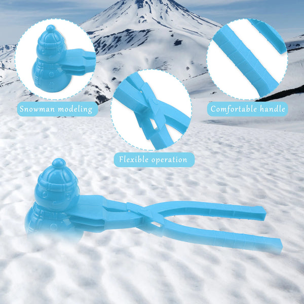 Assorted Cute Rice Molds and Snowballs Maker Clamps (4 Pcs)
