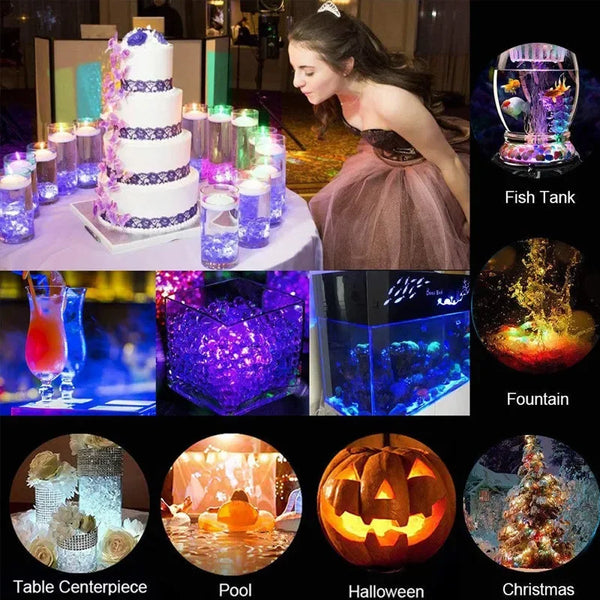 Submersible LED Pool Lights (10 Pcs)